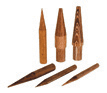 wood angle lapping pins